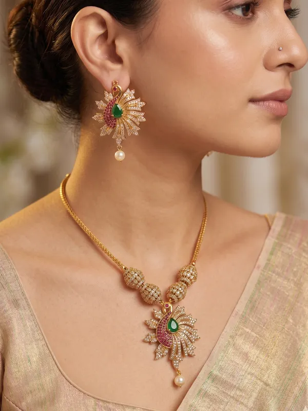Maithili_Chain_Link_Antique_Necklace_Set