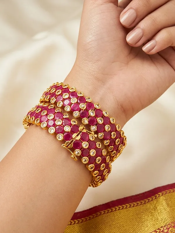 LAKSHANA_ANTIQUE_OPENABLE_BANGLE_SET