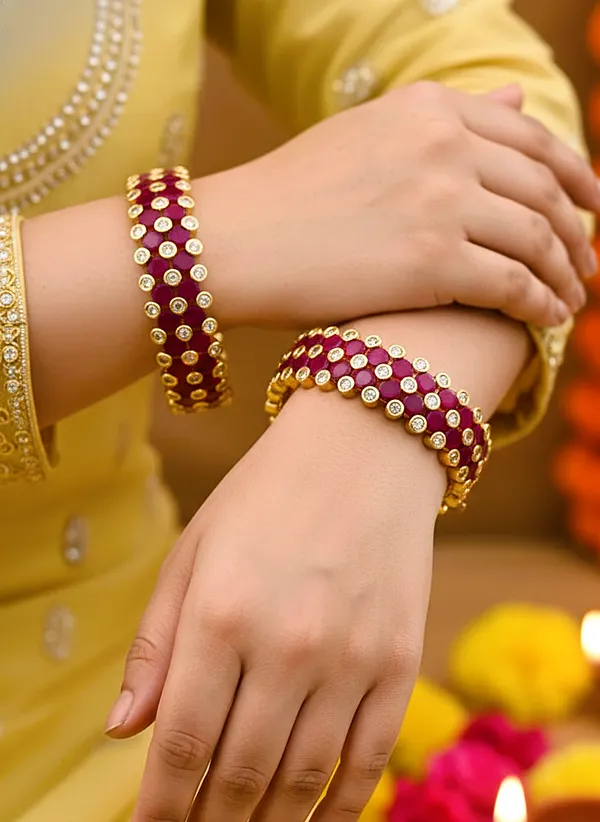 LAKSHANA_ANTIQUE_OPENABLE_BANGLE_SET