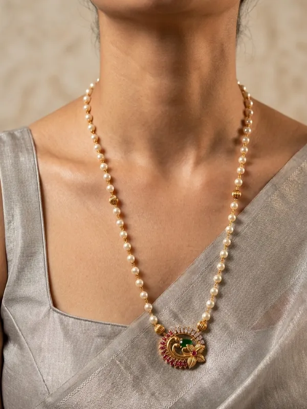 KRISHI_PEARL_AND_GOLD_BEAD_NECKLACE