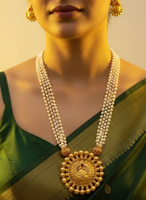 PRAKRUTI_GOLD_PEARL_STRING_SET