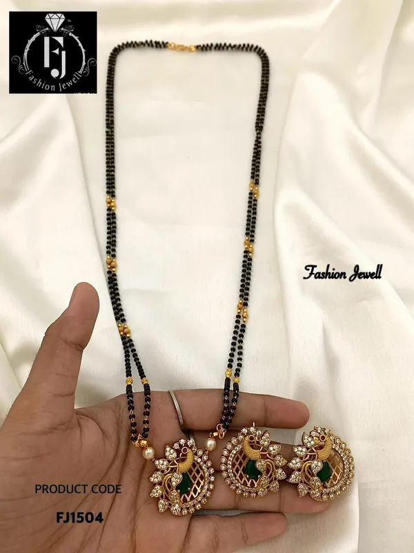 SIRA_MANGALSUTRA_WITH_EARRING(24_INCHES)