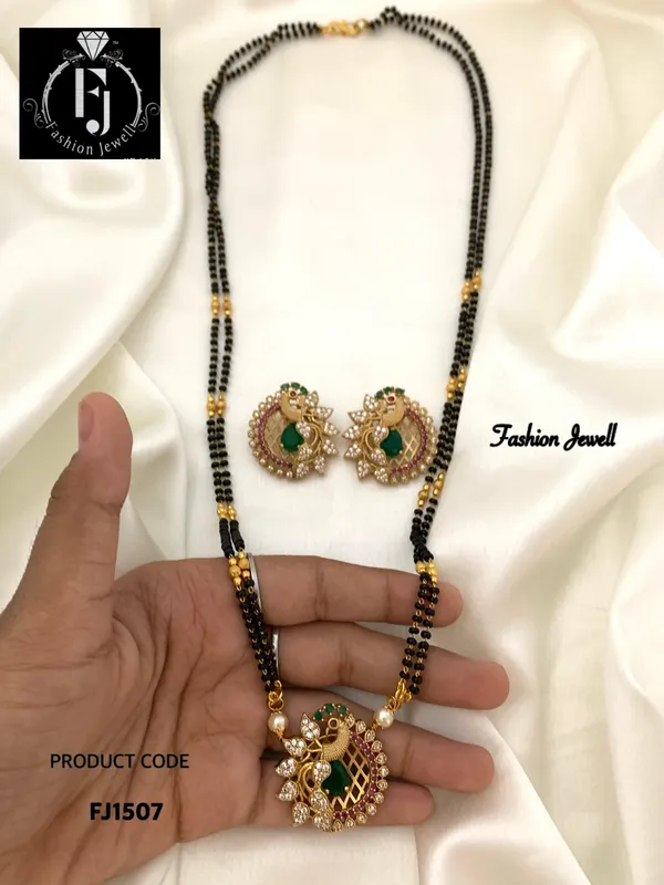 SIRA_MANGALSUTRA_WITH_EARRING(24_INCHES)