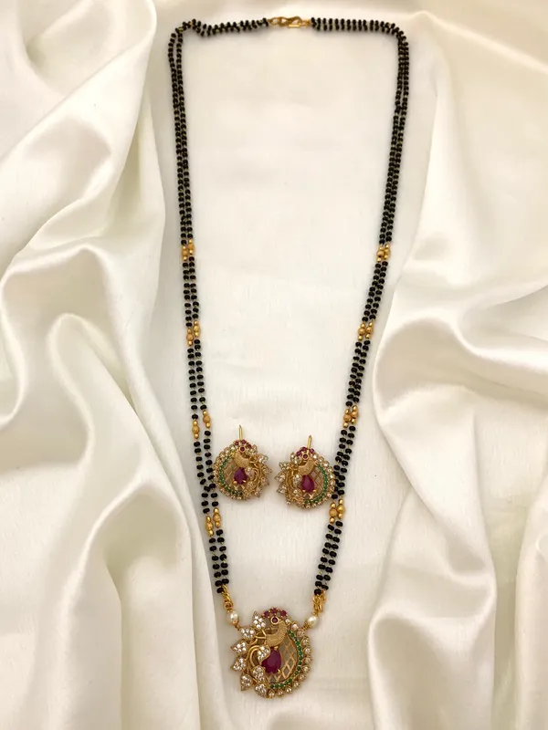 SIRA_MANGALSUTRA_WITH_EARRING(24_INCHES)