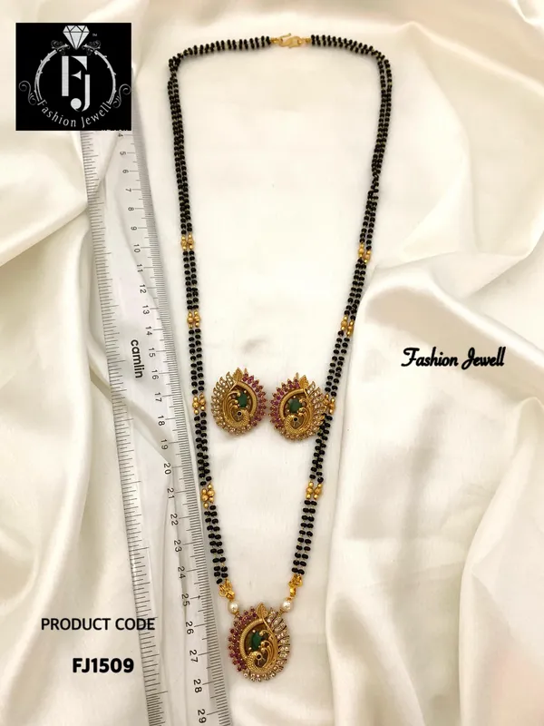 AZBA_MANGALSUTRA_WITH_EARRING(24_INCHES)