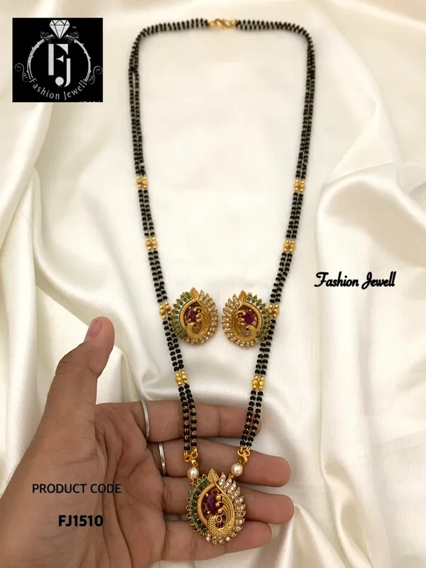 AZBA_MANGALSUTRA_WITH_EARRING(24_INCHES)