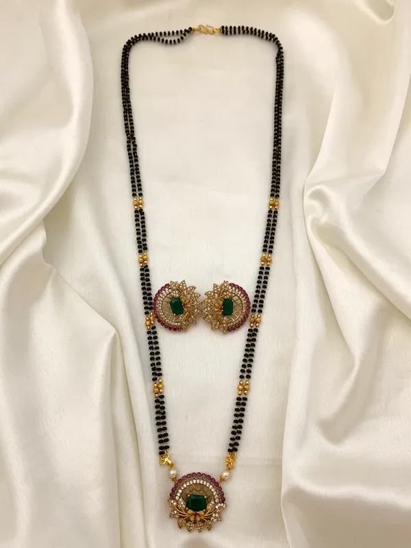 MANUJA_MANGALSUTA_WITH_EARRING(24_INCHES)