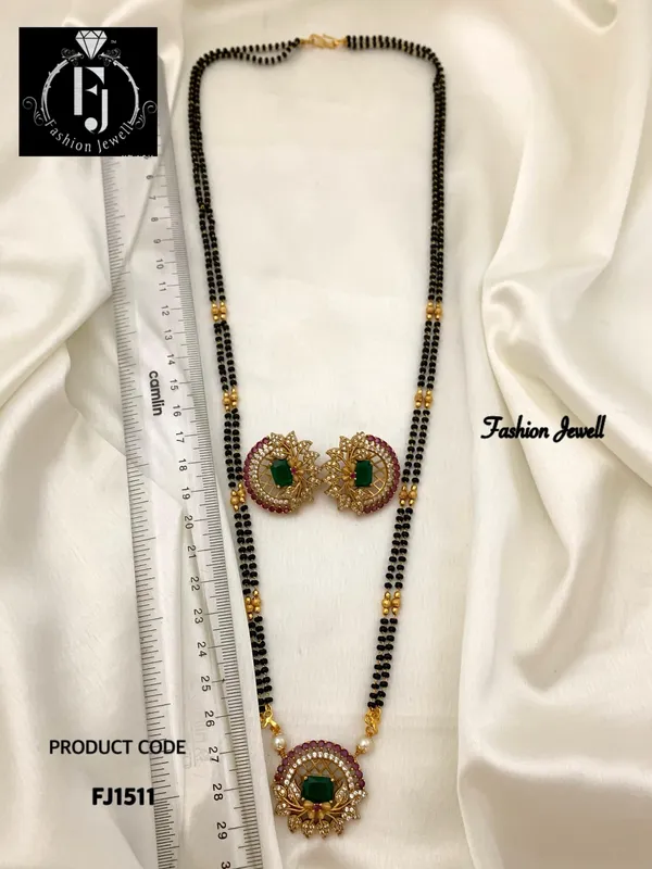 MANUJA_MANGALSUTA_WITH_EARRING(24_INCHES)