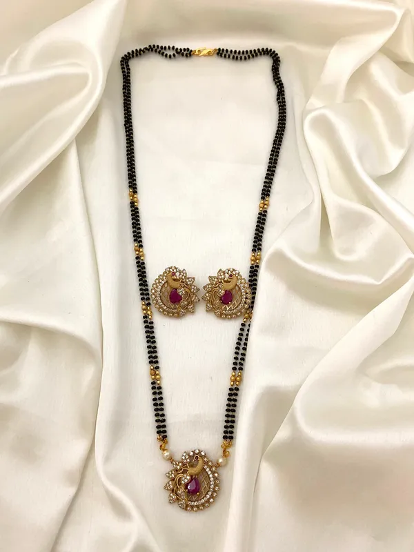 SIRA_MANGALSUTRA_WITH_EARRING(24_INCHES)