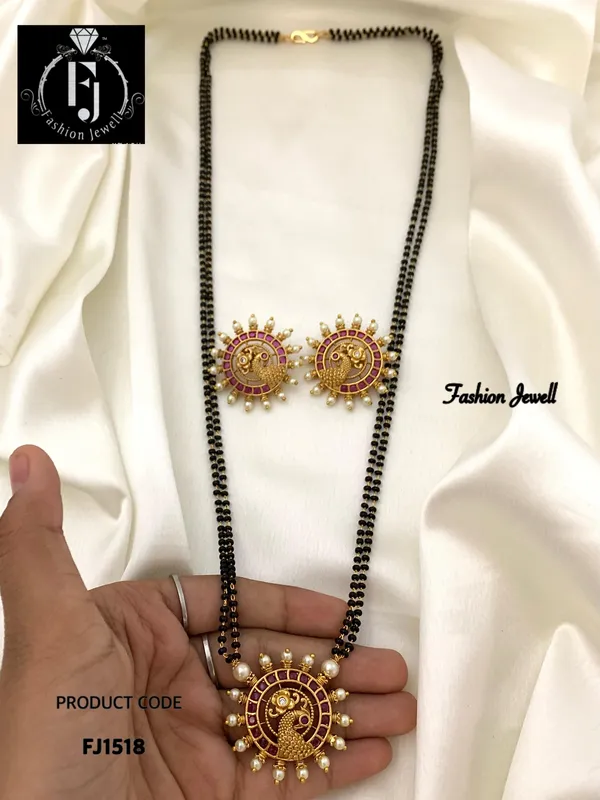 PRIYAM_MANGALSUTRA_WITH_EARRING_(24_INCHES)