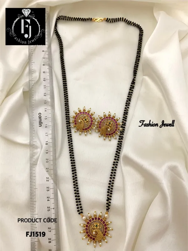 PRIYAM_MANGALSUTRA_WITH_EARRING_(24_INCHES)