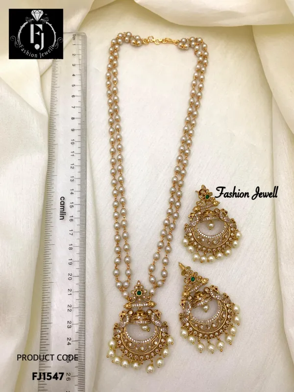 SYRA__DOUBLE_LINE_MALA_WITH_EARRING
