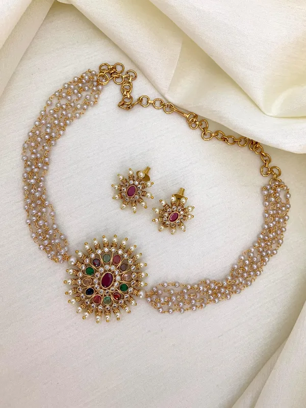 PALAK__NAVRATNA_CHOKER_SET