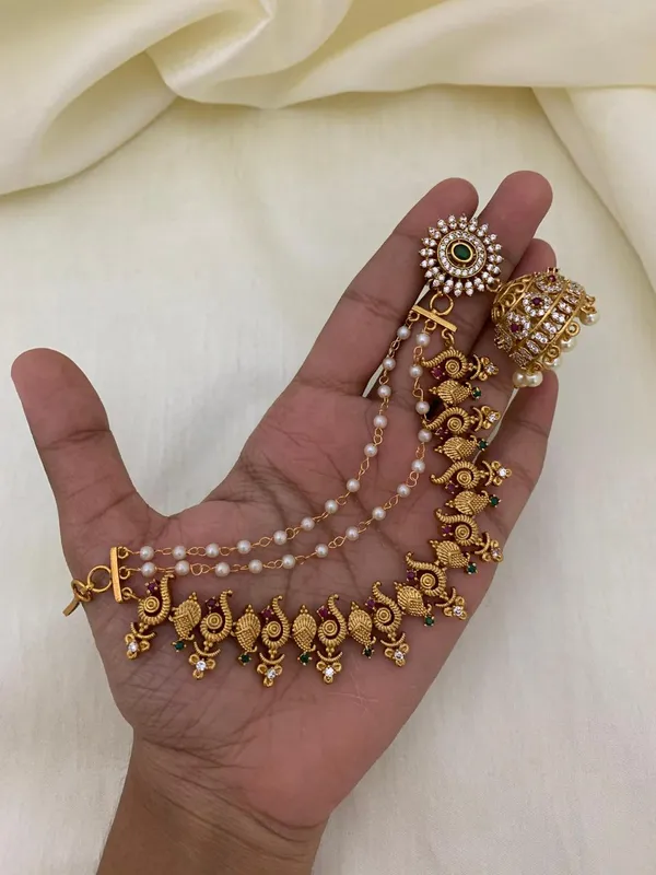 Meera_Detachable_Mattel_and_Jhumki