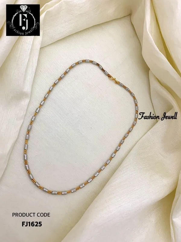 ERIHA_18_INCHES_MATAR_MALA_CHAIN_2_TONE_POLISH