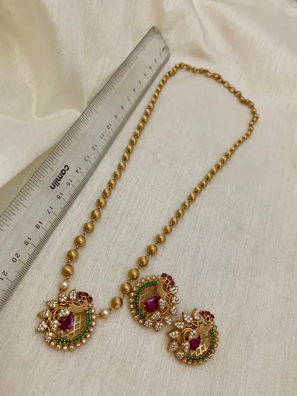 Aniya_Antique_Pendent_Chain_Set