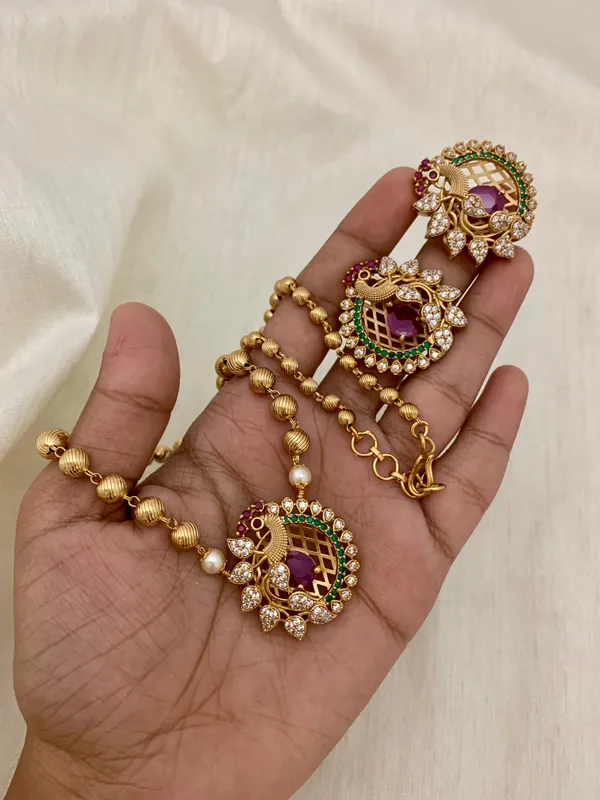 Aniya_Antique_Pendent_Chain_Set