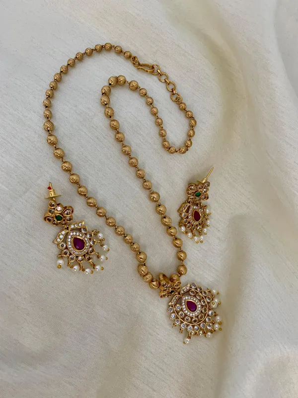 REMOR_BALL_CHAIN_PENDENT_SET