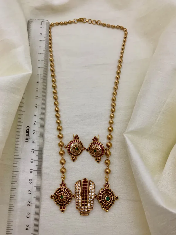 PERUMAL_BALL_CHAIN_PENDENT_SET