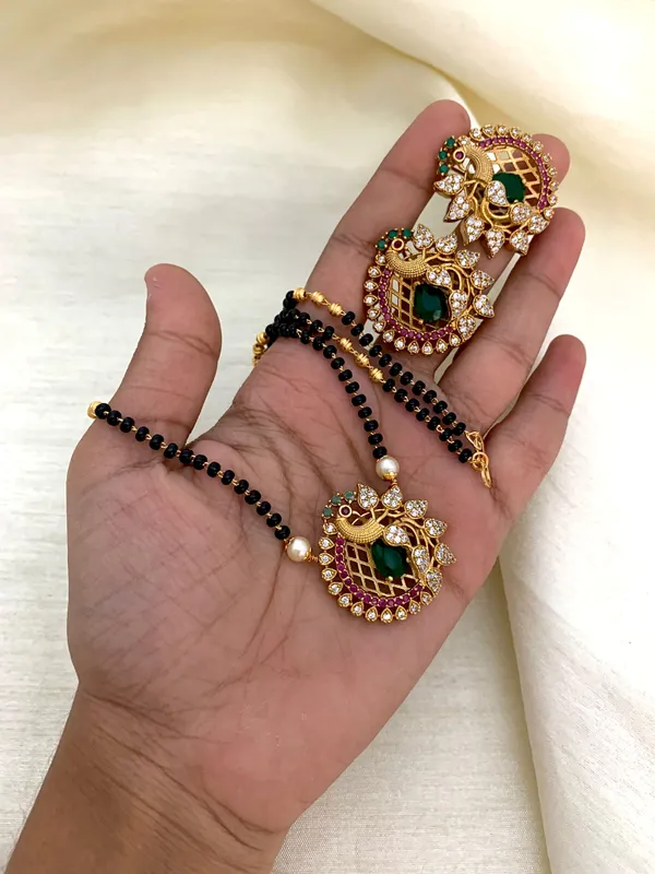 MISHTI_SINGLE_STRAND_MANGALSUTRA_SET