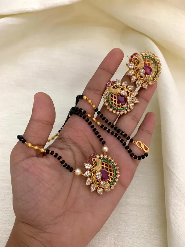 MISHTI_SINGLE_STRAND_MANGALSUTRA_SET