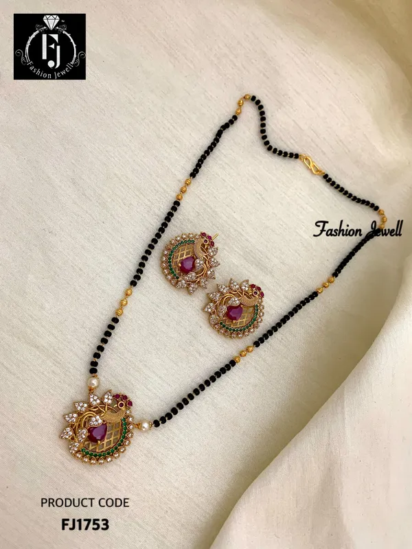 MISHTI_SINGLE_STRAND_MANGALSUTRA_SET