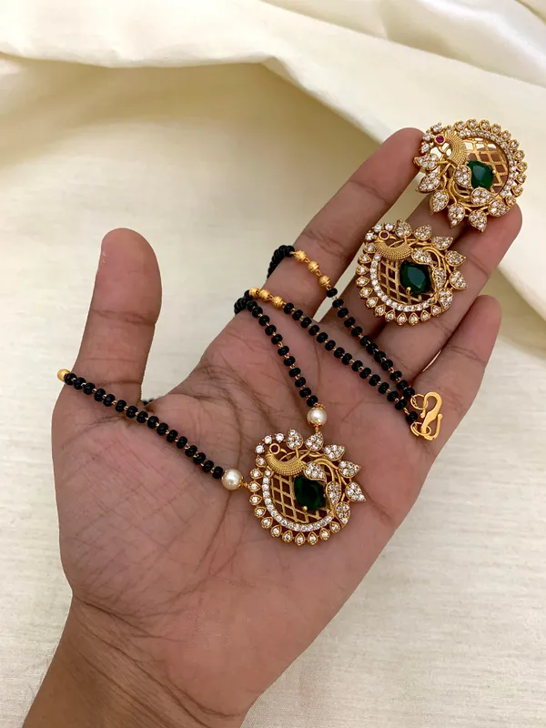 MISHTI_SINGLE_STRAND_MANGALSUTRA_SET