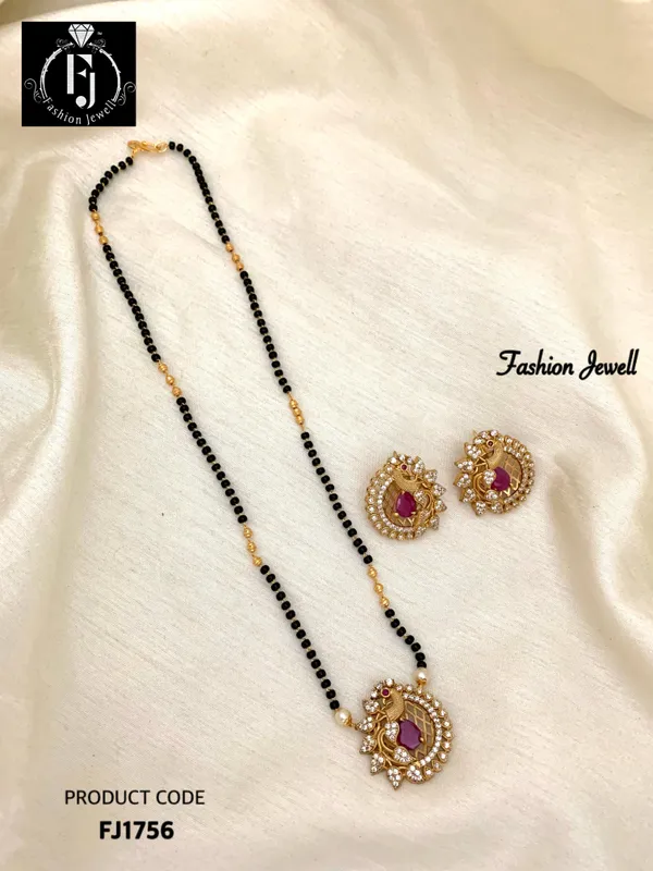 MISHTI_SINGLE_STRAND_MANGALSUTRA_SET