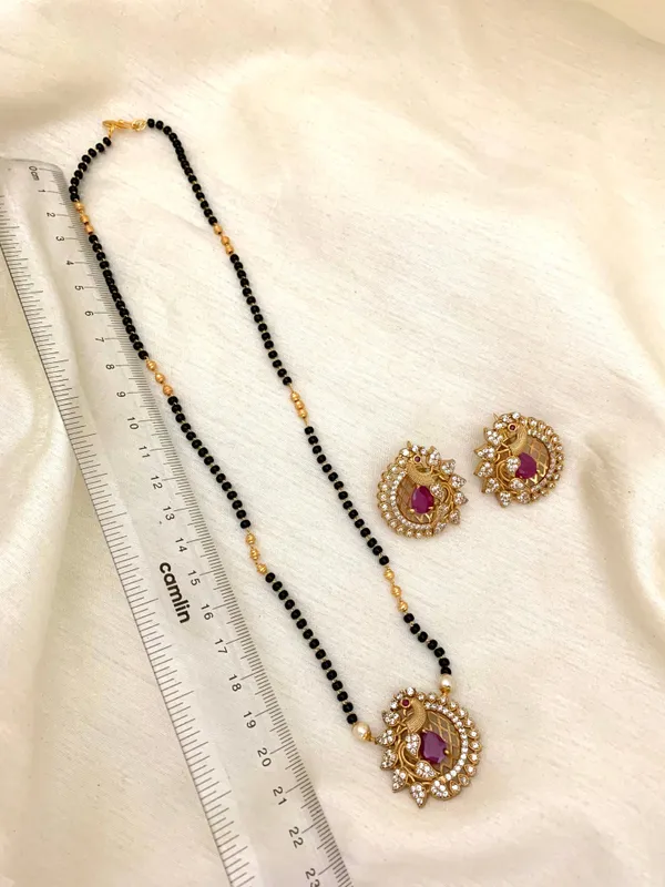 MISHTI_SINGLE_STRAND_MANGALSUTRA_SET