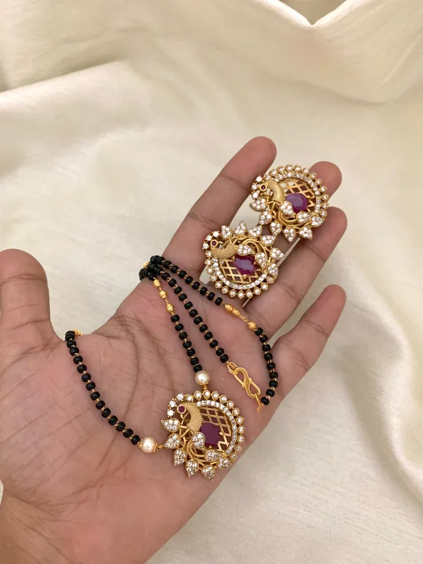 MISHTI_SINGLE_STRAND_MANGALSUTRA_SET
