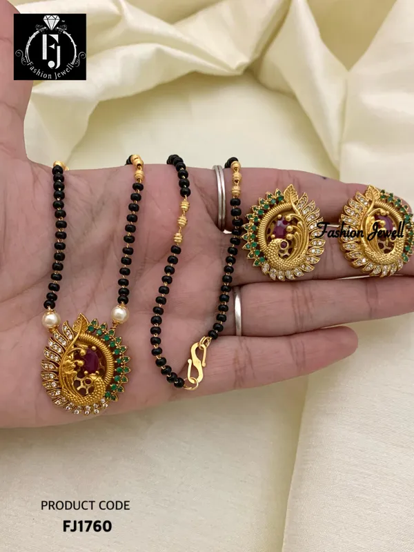 NAARI_SINGLE_STRAND_MANGALSUTRA_SET