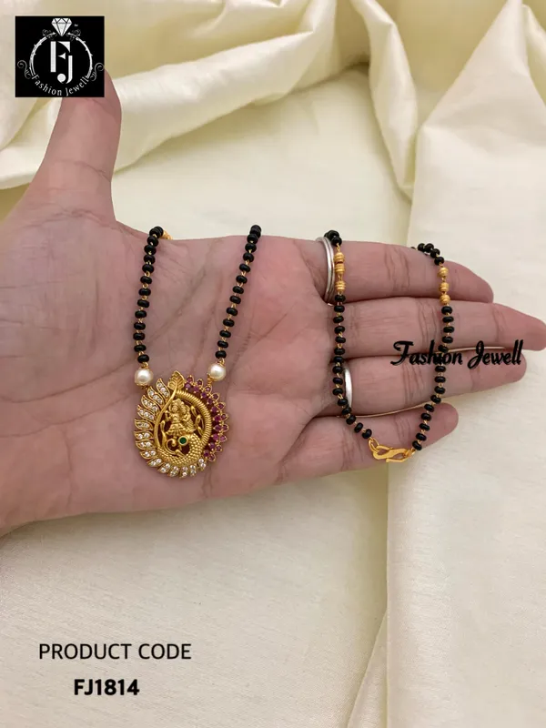 PEACOCK_SINGLE_STRAND_MANGALSUTRA