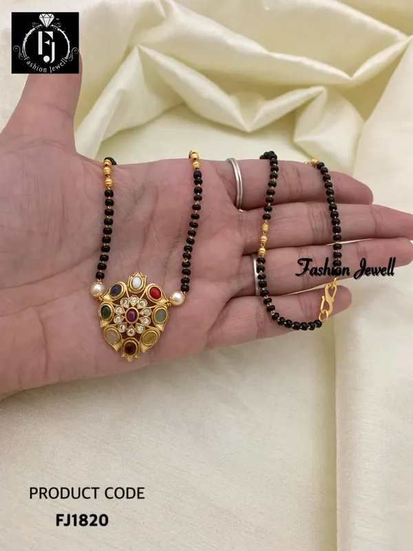 NAVRATNA_AD__SINGLE_STRAND_MANGALSUTRA