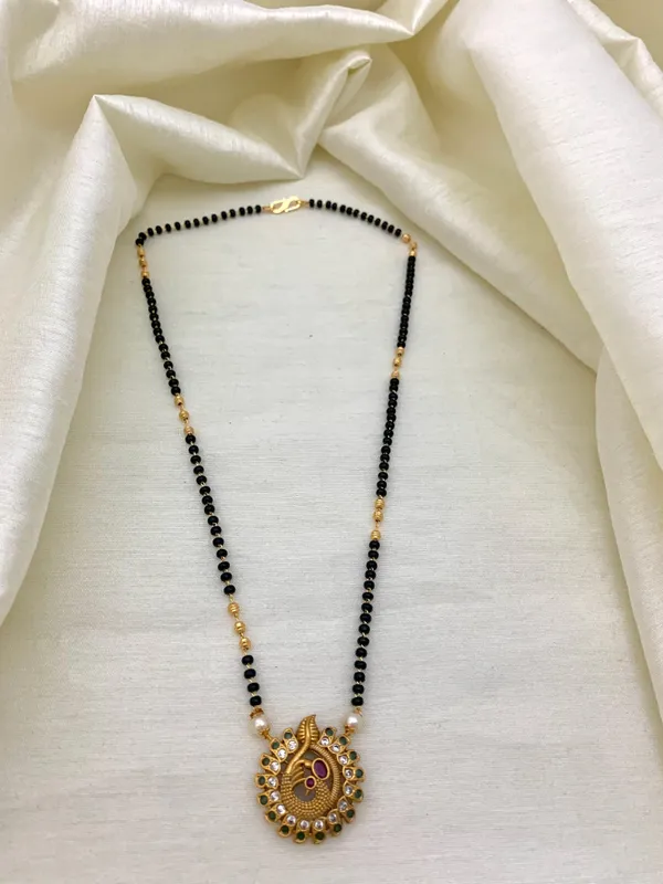 PEACOCK_AD__SINGLE_STRAND_MANGALSUTRA