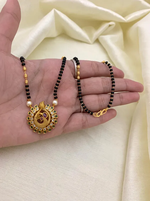 PEACOCK_AD__SINGLE_STRAND_MANGALSUTRA