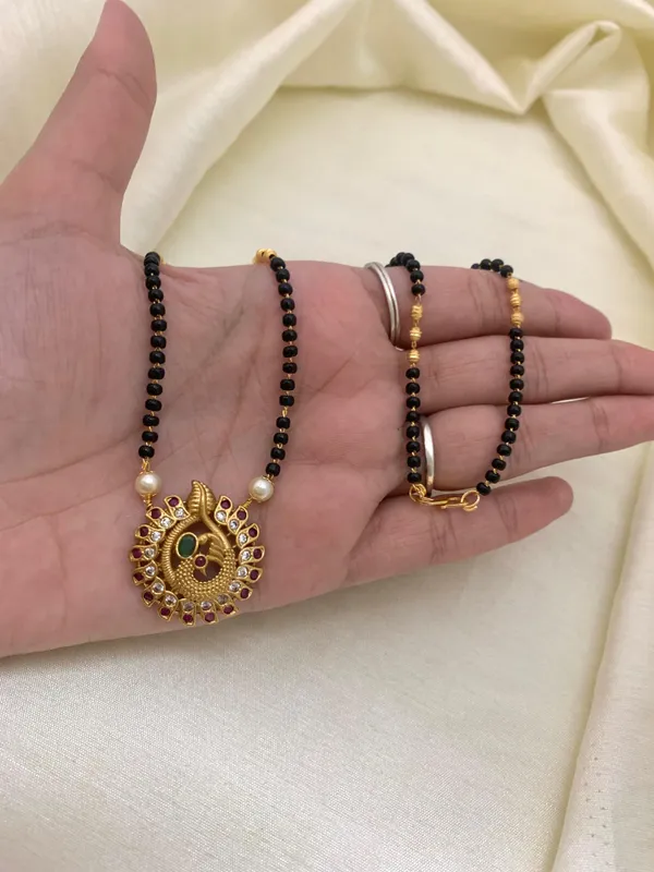 PEACOCK_AD__SINGLE_STRAND_MANGALSUTRA