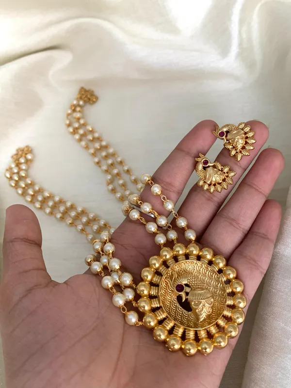 PRAKRUTI_GOLD_LONG_HARAM_SET