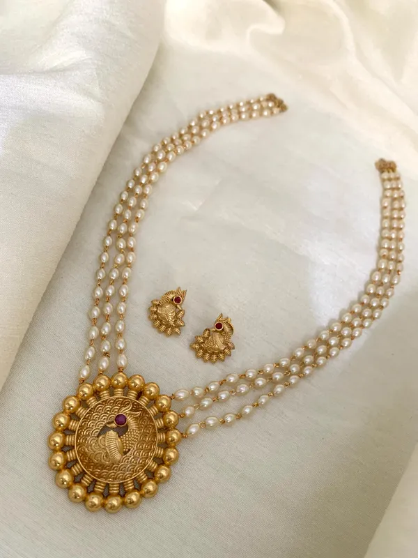 PRAKRUTI_GOLD_LONG_HARAM_SET