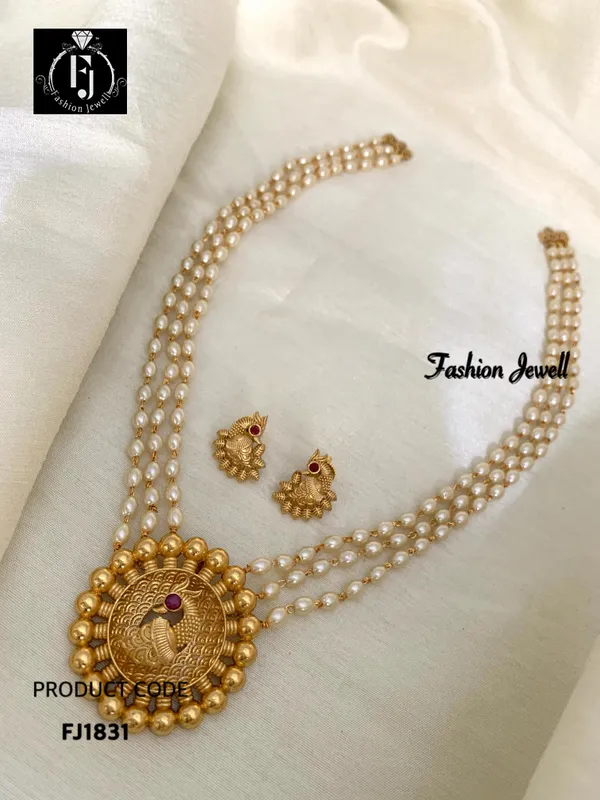 PRAKRUTI_GOLD_LONG_HARAM_SET