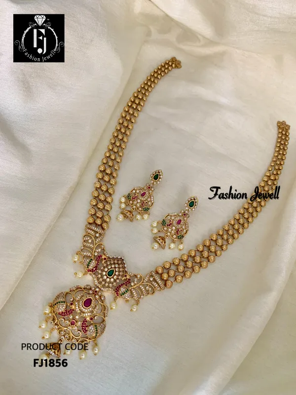 NANDHINI_ANTIQUE_LONG_HARAM