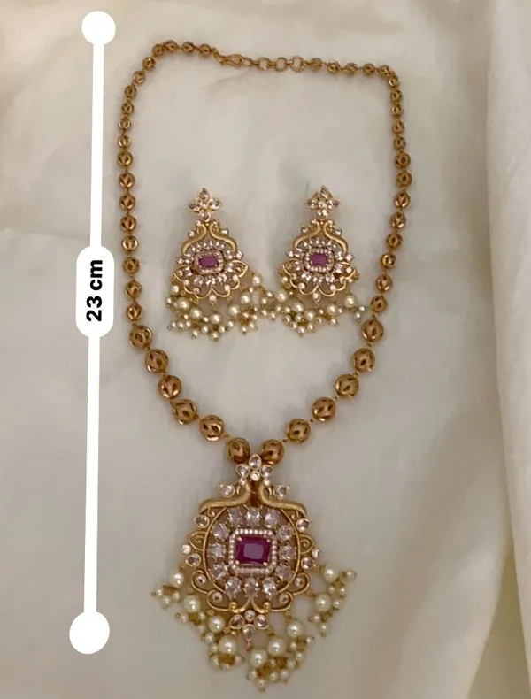 Ayra_Antique__Matte_Finish_Lotus_Chain