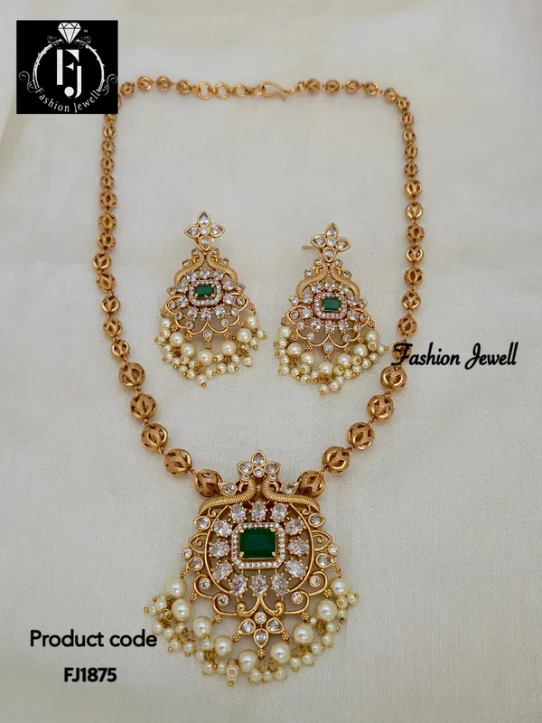 Ayra_Antique__Matte_Finish_Lotus_Chain