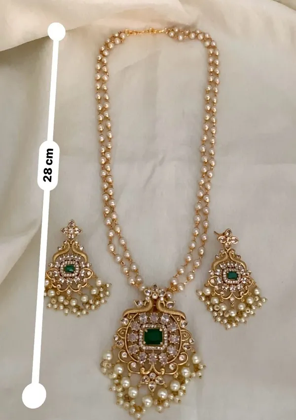 Nandhini_Antique_2Line_Mala_Set