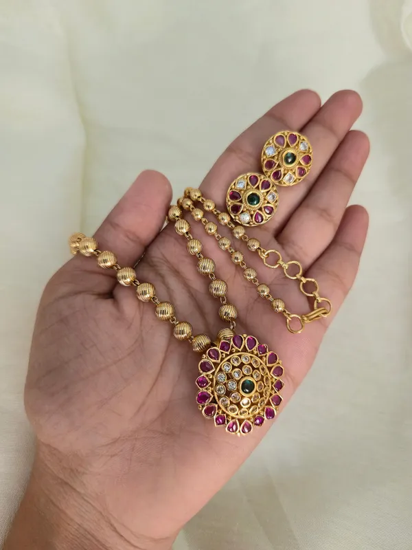 JIVIKA_MATT_FINISH__ANTIQUE_CHAIN_SET