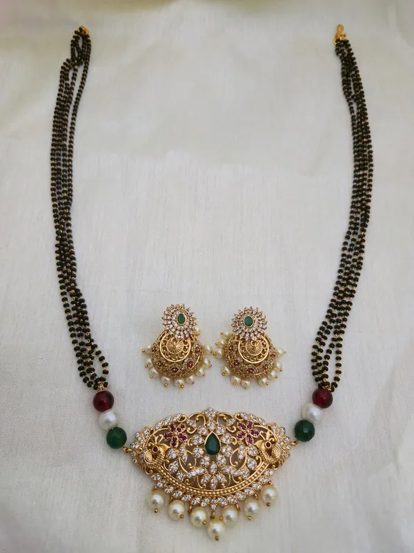 DHAVANI_MATT_FINISH_4_LINE_MANGALSUTRA