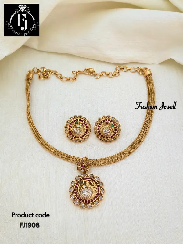 CHUM_CHAINSTYLE_MINIMAL_NECKLACE_SET