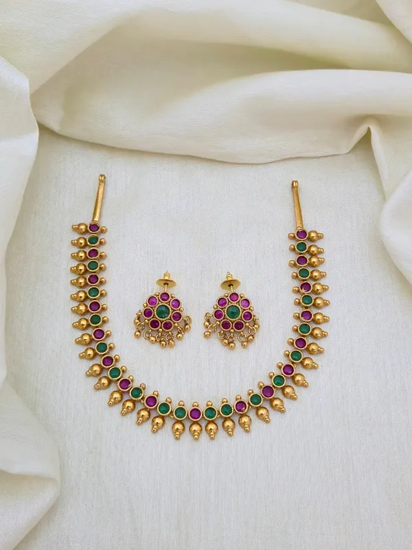 KUSUM_KEMPU_NECKLACE_SET