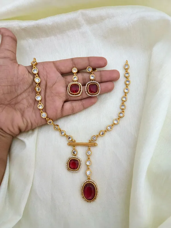 MISHRI_UNCUT_DIAMOND_NECKLACE_SET