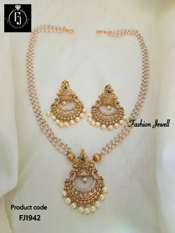 DIYA__PEARL_STRING_NECKLACE_SET