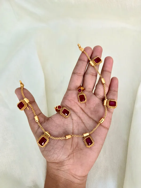 SHAGUN_ANTIQUE_NECKLACE_SET